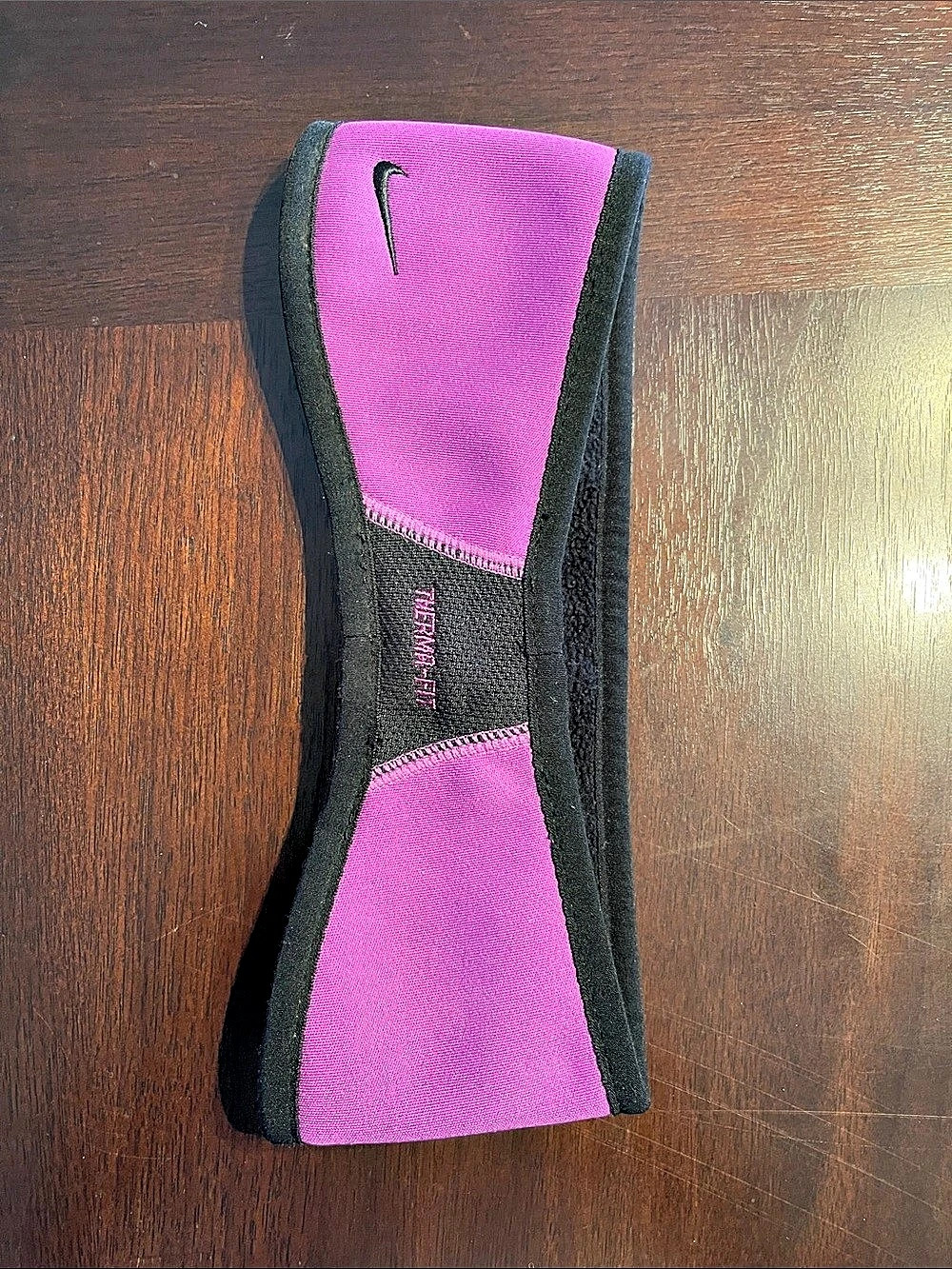 Nike Livestrong Therma-FIT Reversible Headband Pink & Black